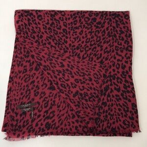 Yarnz Leopard 100% Cashmere Oversize Scarf